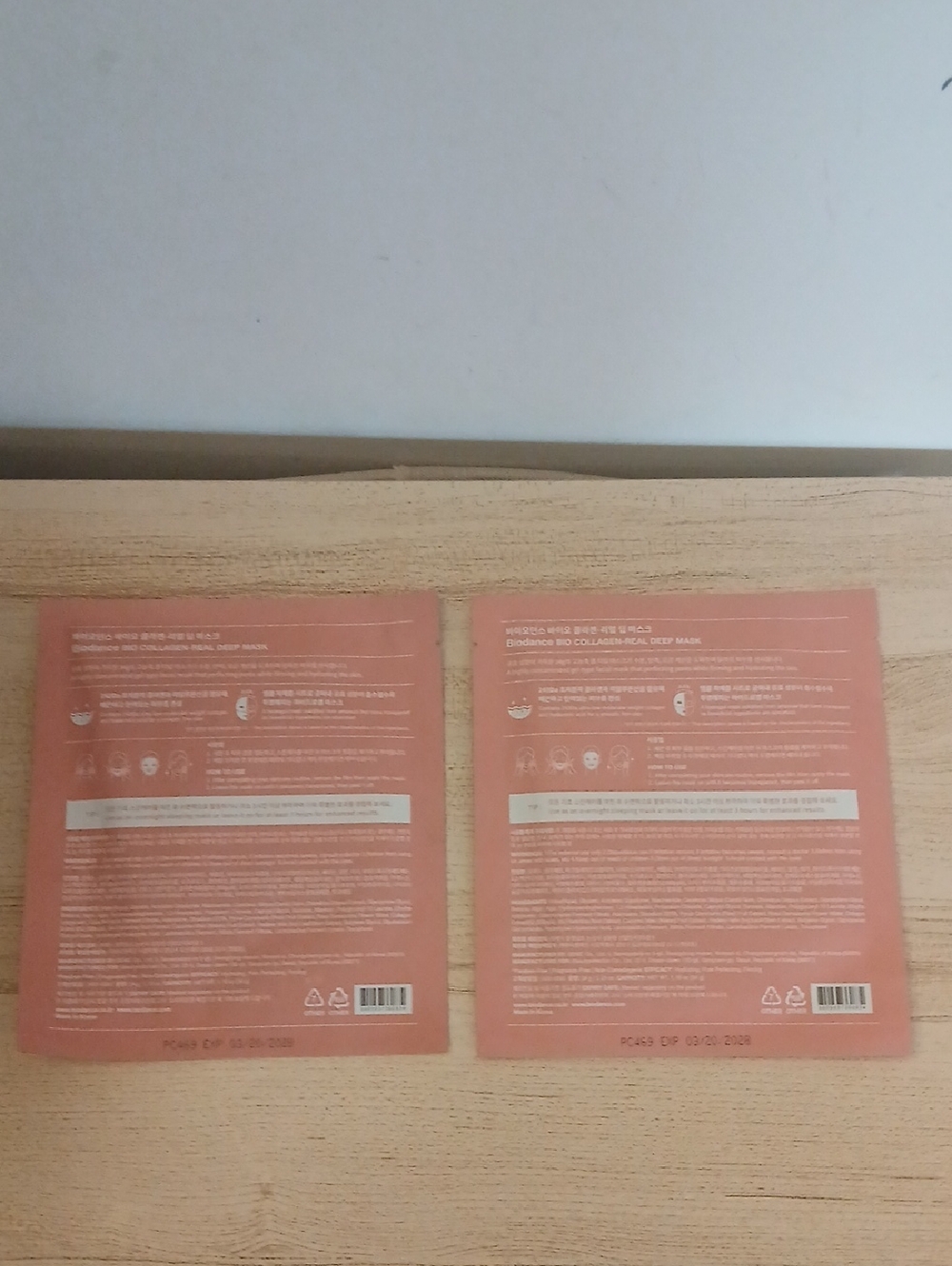NEW Biodance Set of 2 -  Spa Facial Sheet Masks  NIB - Korean KBeauty Skincare